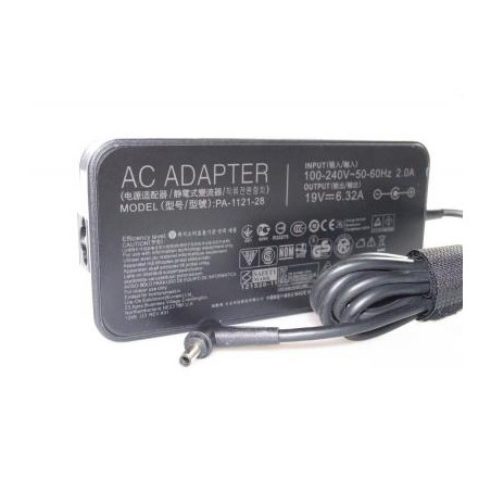 Блок живлення до ноутбуку ASUS 120W 19V, 6.32A, разъем 4.5/3.0 (PA-1121-28 A15-120P1A / A40161)