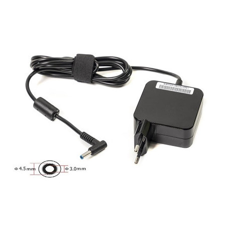 Блок живлення до ноутбуку PowerPlant HP 220V, 19.5V 45W 2.31A (4.5*3.0) wall mount (WM-HP45G4530)