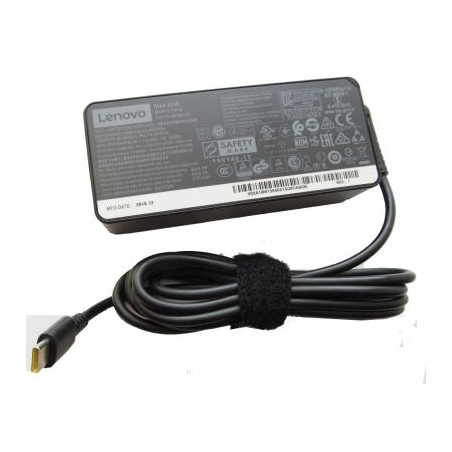 Блок живлення до ноутбуку Lenovo 65W 20V, 3.25A + 15V, 3A + 9V, 2A + 5V, 2A, разъем USB Type- (ADLX65CLGC2A / A40263)