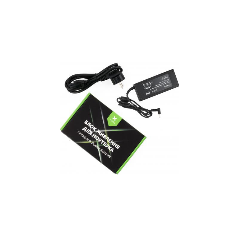 Блок живлення до ноутбуку Vinga HP 90W 19V 4.74A 4.5*3.0 (VPA-1947-HP4530-101)