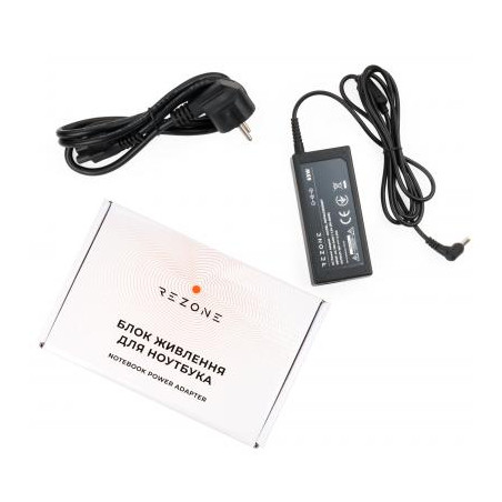 Блок живлення до ноутбуку Rezone ACER 65W 19V 3,42A 5.5*1.7 (RZPSAC65195517)