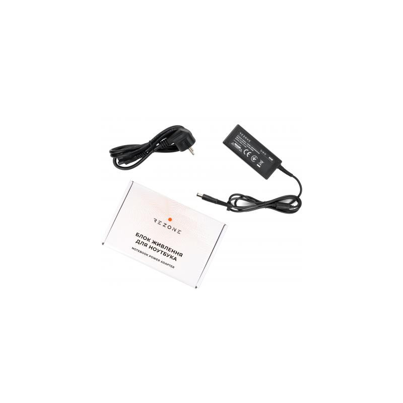 Блок живлення до ноутбуку Rezone HP 65W 18.5V 3.5А 7.4*5.0 (RZPSHP65197450)
