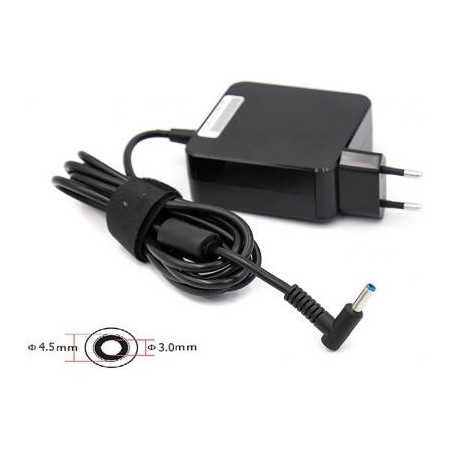 Блок живлення до ноутбуку PowerPlant HP 220V, 19.5V 65W 3.33A (4.5*3.0) wall mount (WM-HP65G4530)