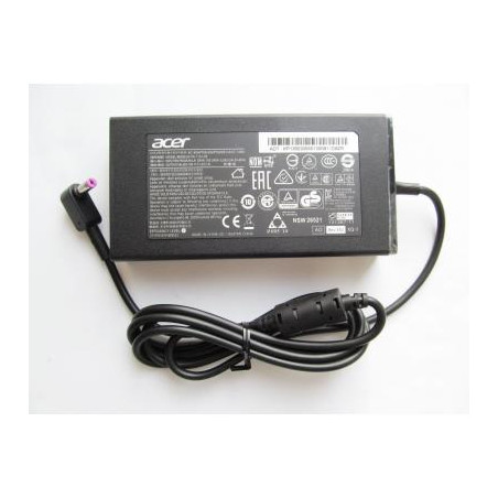 Блок живлення до ноутбуку Acer 135W 19V, 7.1A, роз'єм 5.5/1.7, Slim-корпус (PA-1131-05 / A40276)