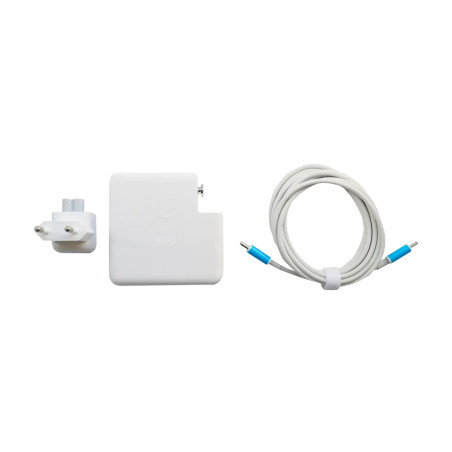 Блок живлення до ноутбуку AlSoft Apple A2166 96W 20.5V/4.7A, 15V/3A, 9V/3A, 5.2V/3A, USB type-C (A40377)