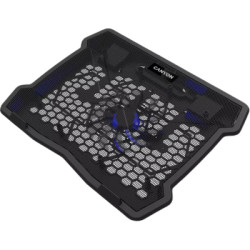 Підставка до ноутбука Canyon NS02, 10-15.6 laptop, single fan with 2x2.0 USB hub (CNE-HNS02)
