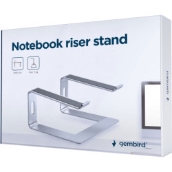Підставка до ноутбука Gembird до 15.6", алюміній (NBS-D1-01)