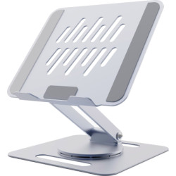 Підставка до ноутбука Gembird до 15.6", ругльована, обертова, алюміній (NBS-DR1-01)