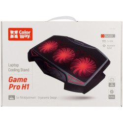 Підставка до ноутбука ColorWay Cooling Game Pro H1, 10-17 (CW-CGPH1)