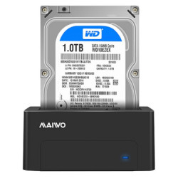 Док-станція для накопичувачів Maiwo HDD 2.5"/3.5" SATA/SSD USB 3.0 (K308P)