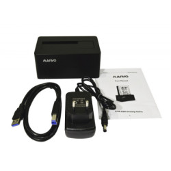 Док-станція для накопичувачів Maiwo HDD 2.5"/3.5" SATA/SSD USB 3.0 (K308P)