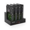 Док-станція для накопичувачів Maiwo 4*HDD 2,5"/3,5" SATA/SSD USB3.0 (K3094A)