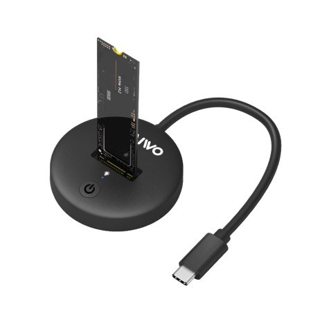 Док-станція для накопичувачів Maiwo M.2 NVMe/SATA SSD to USB3.2 Gen2 USB-C 10Gbps (K1698P2)