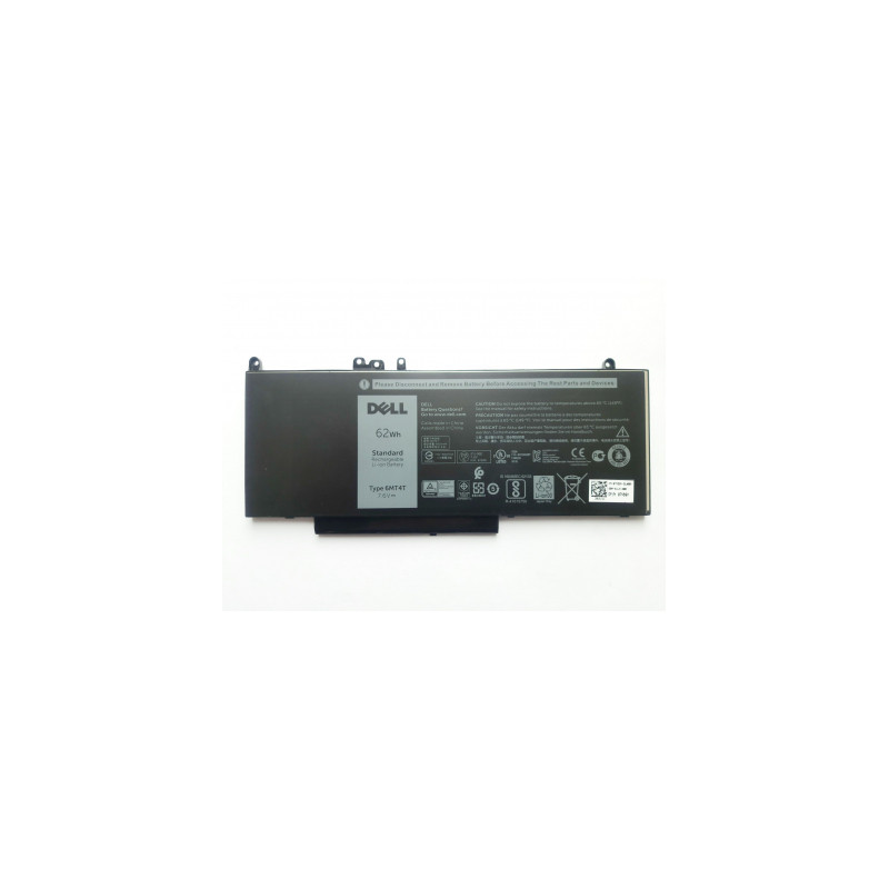 Акумулятор до ноутбука Dell Latitude E5570 6MT4T, 7750mAh (62Wh), 4cell, 7.6V, Li-ion (A47176)