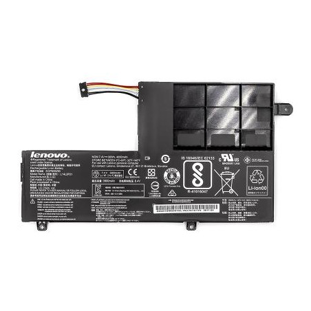 Акумулятор до ноутбука PowerPlant LENOVO Ideapad 300S (L14M2P21) 7.4V 30Wh (NB480715)