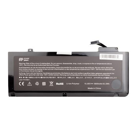 Акумулятор до ноутбука APPLE MacBook Pro 13" (A1322) 10.95V 63.5Wh PowerPlant (NB420377)