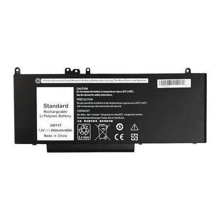 Акумулятор до ноутбука DELL Inspiron 14 5000 Series (6MT4T) 7.6V 6000mAh PowerPlant (NB441242)