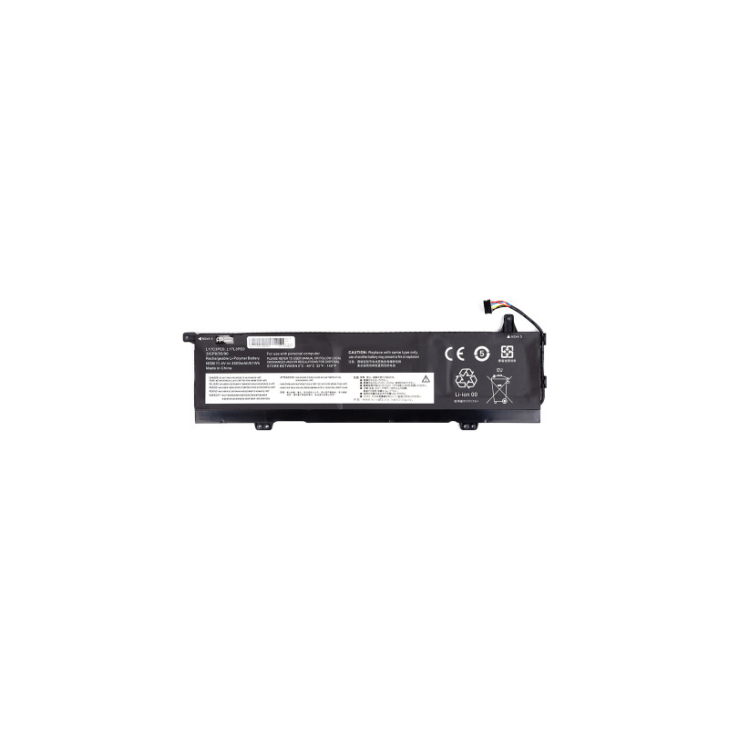 Акумулятор до ноутбука LENOVO L17C3PE0-68-3S1P 11.4V 4500mAh PowerPlant (NB481866)