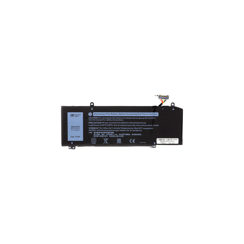Акумулятор до ноутбука DELL Alienware M15 R1 2018 (1F22N) 15.4V 3000mAh PowerPlant (NB441907)