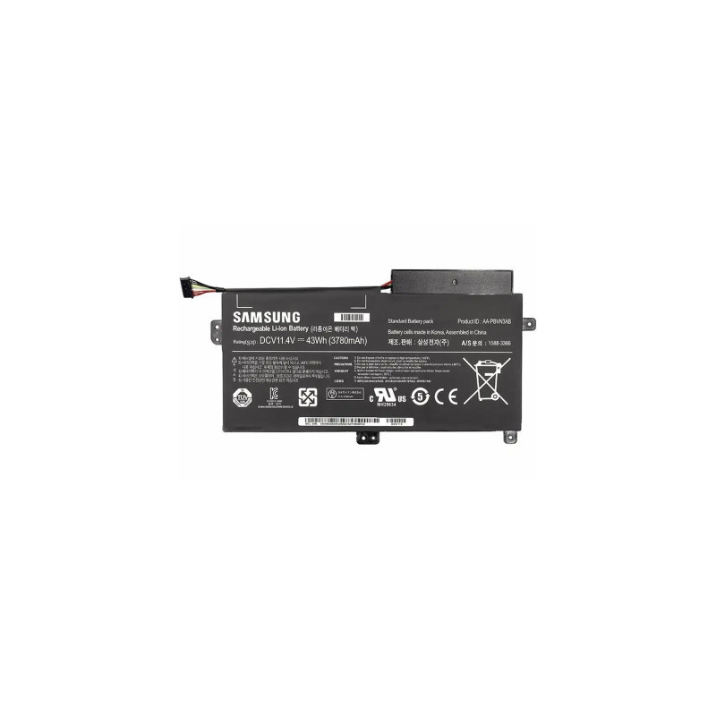 Акумулятор до ноутбука Samsung 370R5 AA-PBVN3AB, 43Wh (4000mAh), 3cell, 10.8V, Li-ion AlSoft (A47878)