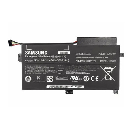 Акумулятор до ноутбука Samsung 370R5 AA-PBVN3AB, 43Wh (4000mAh), 3cell, 10.8V, Li-ion AlSoft (A47878)