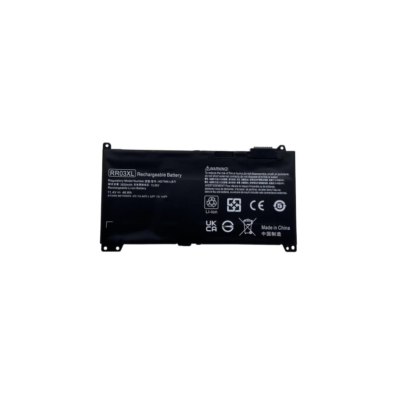 Акумулятор до ноутбука HP ProBook 450 G4 RR03XL, 40Wh (3500mAh), 3cell, 11.4V, Li-ion AlSoft (A47722)