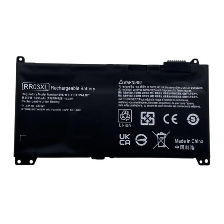 Акумулятор до ноутбука HP ProBook 450 G4 RR03XL, 40Wh (3500mAh), 3cell, 11.4V, Li-ion AlSoft (A47722)