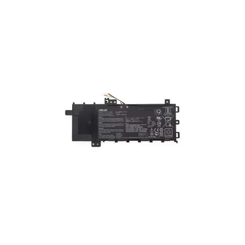 Акумулятор до ноутбука ASUS VivoBook X512 B21N1818, 4240mAh (32Wh), 2cell, 7.6V, Li-ion (A71096)