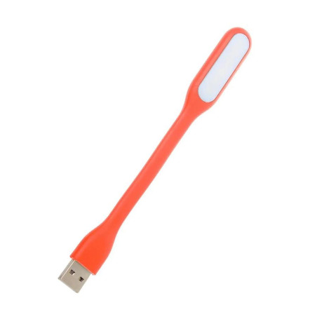 Лампа USB Optima LED, гнучка, помаранчевий (UL-001-OR)