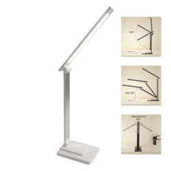 Настільна лампа Євросвітло LED Ridy-10-2 10 Вт біла