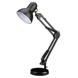 Настільна лампа Євросвітло Ridy-027 E27 чорна