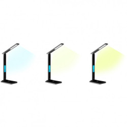 Настільна лампа Media-Tech MT222, QI, 3000-6500К, 750 Lm, black (MT222K)