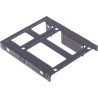 Фрейм-перехідник Maiwo 2x2.5" HDD/SSD 3.5" (K11)