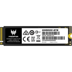 Накопичувач SSD M.2 2280 8TB GM9000 Acer Predator (BL.9BWWR.142)