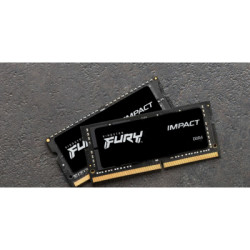Модуль пам'яті для ноутбука SoDIMM DDR4 32GB (2x16GB) 3200 MHz Impact Kingston Fury (ex.HyperX) (KF432S20IBK2/32)