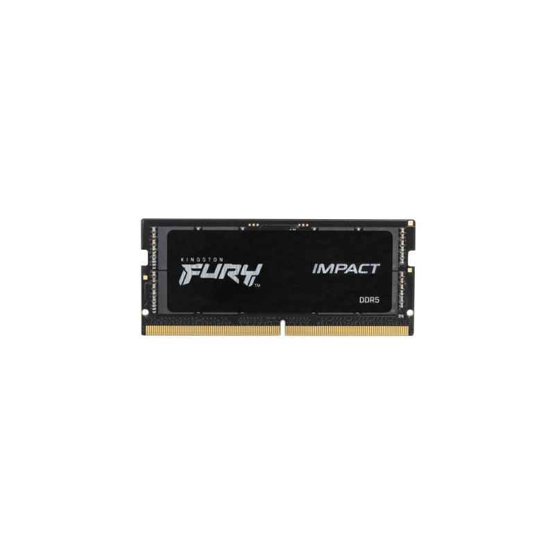 Модуль пам'яті для ноутбука SoDIMM DDR5 16GB 4800 MHz FURY Impact Kingston Fury (ex.HyperX) (KF548S38IB-16)
