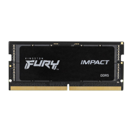Модуль пам'яті для ноутбука SoDIMM DDR5 16GB 4800 MHz FURY Impact Kingston Fury (ex.HyperX) (KF548S38IB-16)