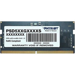 Модуль пам'яті для ноутбука SoDIMM DDR5 8GB 5600 MHz Patriot (PSD58G560041S)