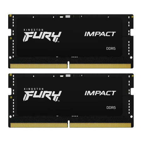 Модуль пам'яті для ноутбука SoDIMM DDR5 32GB (2x16GB) 4800 MHz Kingston Fury (ex.HyperX) (KF548S38IBK2-32)