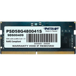 Модуль пам'яті для ноутбука SoDIMM DDR5 8GB 4800 MHz Patriot (PSD58G480041S)