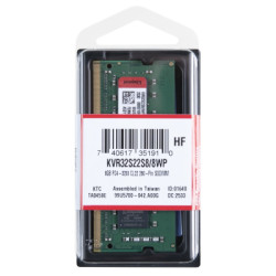 Модуль пам'яті для ноутбука SoDIMM DDR4 8GB 3200 MHz Kingston (KVR32S22S8/8WP)