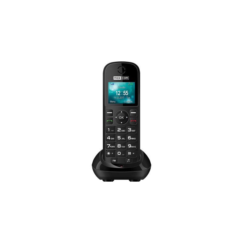 Мобільний телефон Maxcom MM35D Black