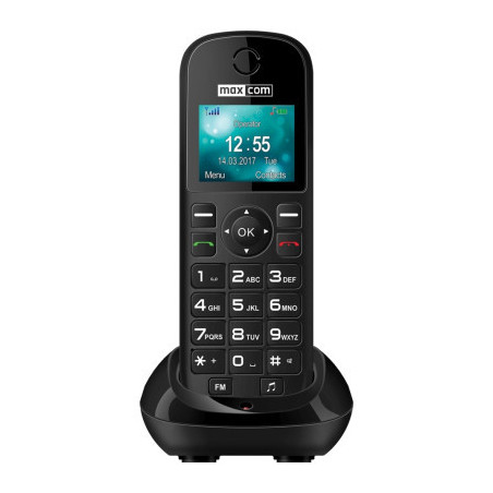 Мобільний телефон Maxcom MM35D Black