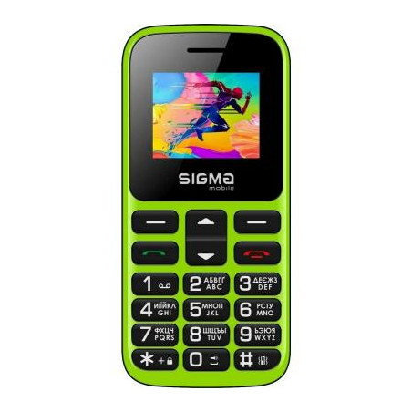 Мобільний телефон Sigma Comfort 50 HIT2020 Green (4827798120941)