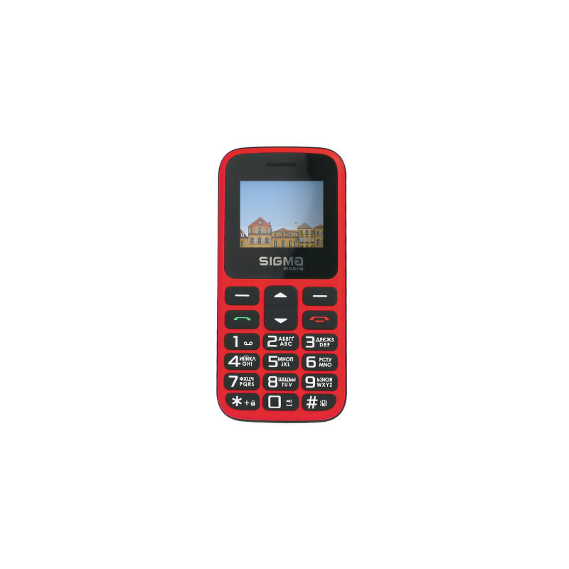Мобільний телефон Sigma Comfort 50 HIT2020 Red (4827798120958)