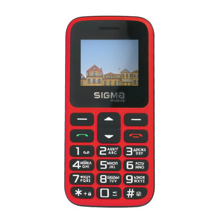 Мобільний телефон Sigma Comfort 50 HIT2020 Red (4827798120958)