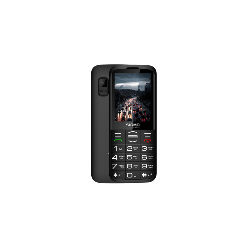 Мобільний телефон Sigma Comfort 50 Grace Type-C Black (4827798121818)