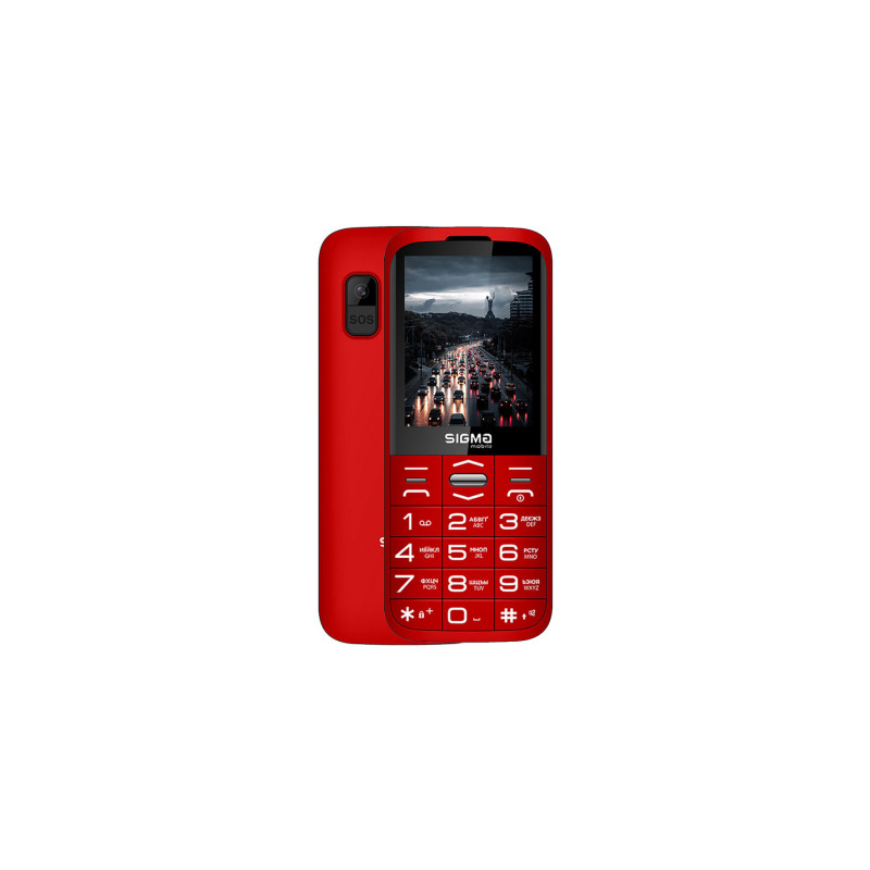 Мобільний телефон Sigma Comfort 50 Grace Type-C Red (4827798121825)