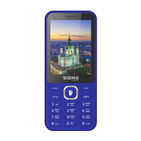 Мобільний телефон Sigma X-style 31 Power Type-C Blue (4827798855027)