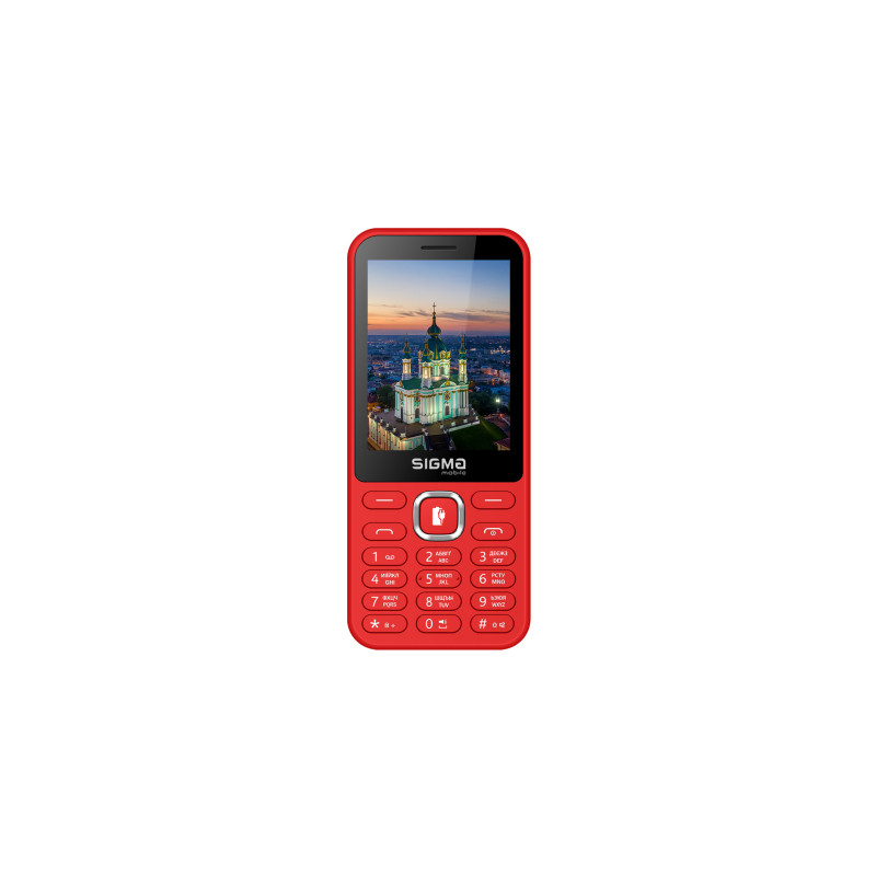 Мобільний телефон Sigma X-style 31 Power Type-C Red (4827798855058)